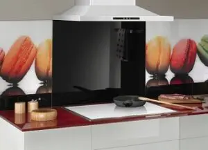 Crédence de cuisine décorative avec impression